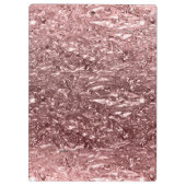 バラ金ゴールド液クロムメタリックシック釉薬 クリップボード (裏面)