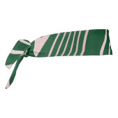 バラ金ゴールド液体旋回抽象芸術グリーンデザイン タイヘッドバンド (回転270)