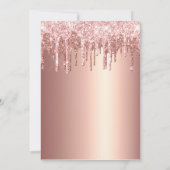 バラ金ゴールド滴下グリッター&ダイヤモンズスイート16 サンキューカード (裏面)