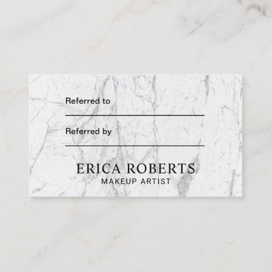 バラ金ゴールド滴下唇メイクアップアーティスト紹介 紹介カード (裏面)