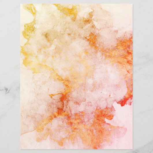 バラ金ゴールド火銅花崗岩スクラップブック紙 (正面)