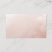 バラ金ゴールド秋結婚花の願い エンクロージャーカード (裏面)