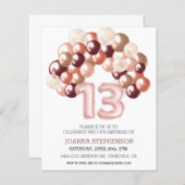 バラ金ゴールド第13期予算バルーンアーチ番号 (正面/裏面)