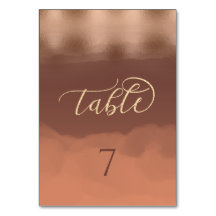 バラ金ゴールド箔シナモンカンタローペ水彩