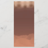 バラ金ゴールド箔シナモンカンタローペ水彩 メニュー (裏面)