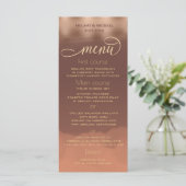 バラ金ゴールド箔シナモンカンタローペ水彩 メニュー (スタンド正面)