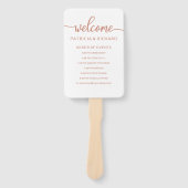 バラ金ゴールド結婚のイベント予定表の順序 ハンドファン (正面)