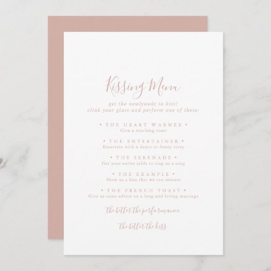 バラ金ゴールド結婚のメキスをするニュー・ゲーム・カード (正面/裏面)