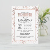 バラ金ゴールド絵を描(ばちゃばちゃ)跳ねるバチェロレッテ 招待状 (スタンド正面)