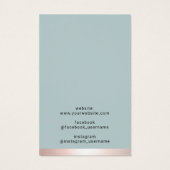 バラ金ゴールド縁どジュエリーイヤリングネックレスディスプレイ (裏面)