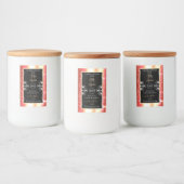 バラ金ゴールド製品ラベルダイヤモンドブラック(ロゴ付き) フードラベル (ボトル)