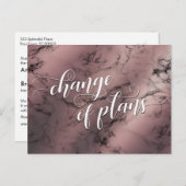 バラ金ゴールド計画の大理石の変更が延期さ結婚れた ポストカード (正面/裏面)