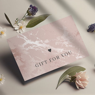 バラ金ゴールド赤面エレガントのピンクの贈与券