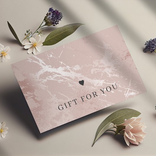 バラ金ゴールド赤面エレガントのピンクの贈与券