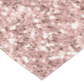 バラ金ゴールド赤面グリッタースパークルドリップ – 追加文字 テーブルクロス (アングル)