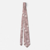 バラ金ゴールド赤面グリッタードライプズyourパーティーネックタイ ネクタイ (裏面)