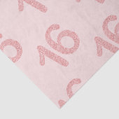 バラ金ゴールド赤面スウィート16バースデーパーティーグリッター 薄葉紙 (詳細)