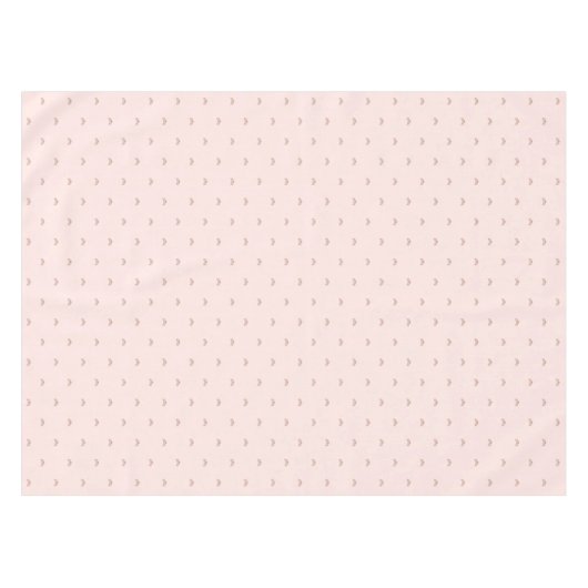 バラ金ゴールド赤面ティアラクラウン誕生日ガール テーブルクロス (正面(横))