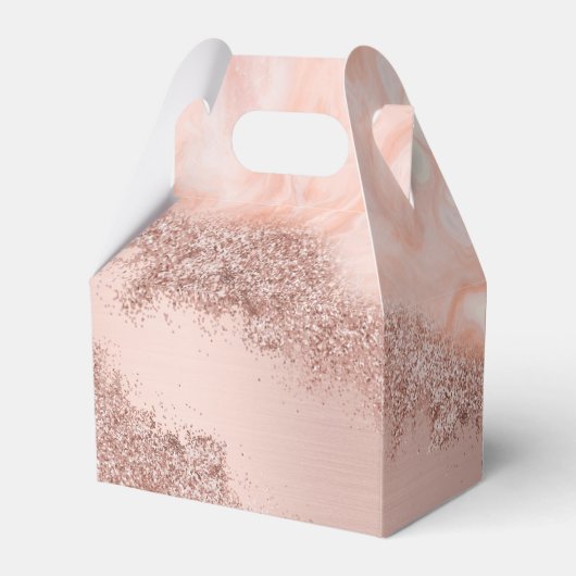 バラ金ゴールド赤面ピンクアゲートゲードグリッタースウィート16 フェイバーボックス (裏面サイド)