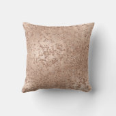 バラ金ゴールド赤面ピンクグラムスパークルクラックルシック クッション (裏面)