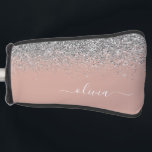 バラ金ゴールド赤面ピンクシルバーグリッターモノグラムガーリー ゴルフヘッドカバー<br><div class="desc">バラ金ゴールド-赤面ピンクとシルバースパークルグリッタースクリプトモノグラム名ゴルフパターカバー。これは、最高の甘い16歳の誕生日、結婚ブライダルシャワー、記念日、赤ちゃんシャワーまたはバチェロレッテギフトを作る誰かがグラームの豪華さとシックなスタイルを愛する。</div>