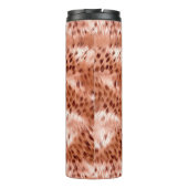 バラ金ゴールド赤面ピンクヒョウ タンブラー (裏面)