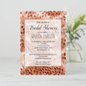 バラ金ゴールド赤面ピンクヒョウ 招待状 (スタンド正面)