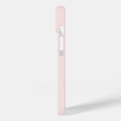 バラ金ゴールド赤面ピンク写真モノグラム Case-Mate iPhoneケース (裏面 / 左)