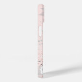 バラ金ゴールド赤面ピンク銀花名 Case-Mate iPhoneケース (裏面 / 右)