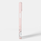 バラ金ゴールド赤面ピンク銀葉名エレガント Case-Mate iPhoneケース (裏面 / 右)