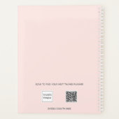 バラ金ゴールド赤面フォトアポイントメント プランナー手帳 (裏面)