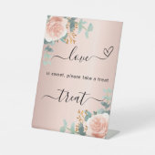 バラ金ゴールド赤面フローラユーカリ治療徴候 台座サイン (正面)