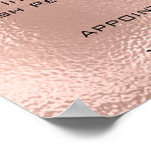 バラ金ゴールド赤面メイクアップ目まぶし価格赤面 ポスター (角)