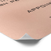 バラ金ゴールド赤面メイクアップ目まぶし価格 ポスター (角)