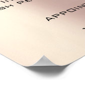 バラ金ゴールド赤面メイクアップ目まぶし価格 ポスター (角)