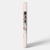 バラ金ゴールド赤面写真コラージュ名 Case-Mate iPhoneケース (裏面 / 左)