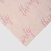 バラ金ゴールド赤面30誕生日パーティーグリッター"Thirty" 薄葉紙 (詳細)