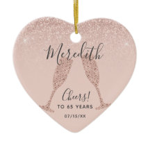 バラ金ゴールド赤面65誕生日誕生ハート日