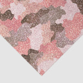 バラ金ゴールド迷彩柄フェイクグリッターカモフラージュグラム 薄葉紙 (詳細)