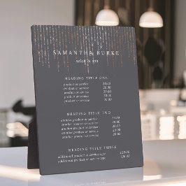 バラ金ゴールド選択 |価格とサービスの表示 フォトプラーク