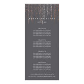 バラ金ゴールド選択 |価格またはサービス ラックカード (正面)