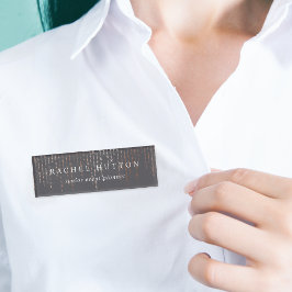 バラ金ゴールド選択 名札