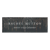 バラ金ゴールド選択 名札 (正面)