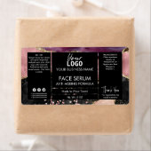 バラ金ゴールド酸顔及び毛髪油血清 ラベル (インサイチュ)