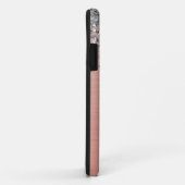 バラ金ゴールド銀グリッターガーリーモノグラム名 Case-Mate iPhoneケース (裏面/右)