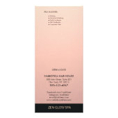 バラ金ゴールド銅サロン価格表サービス・メニュー ラックカード (裏面)