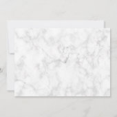 バラ金ゴールド銅パームツリーマーブルフォト結婚ズ セーブザデート (裏面)