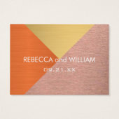 バラ金ゴールド銅署名結婚の飲料レシピ (裏面)