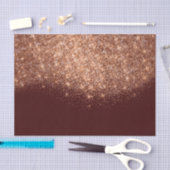 バラ金ゴールド銅金属グリッターブルガンディマルーン 薄葉紙 (クラフト)