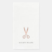 バラ金ゴールド鋏 |ヘアカスタムサロン名 (正面)